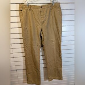 L.L. Bean Katahdin Iron works Flannel Lined utility pants 42x34 EUC